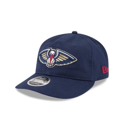 Blue New Orleans Pelicans Hat - New Era NBA Team Choice Retro Crown 9FIFTY Snapback Caps USA3205647